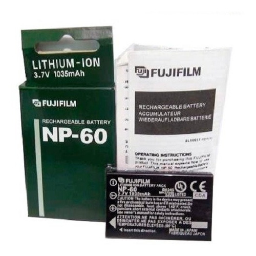 Bateria Np-60 Fuji Film Finepix 50i 601 F401 F410 F601 M603