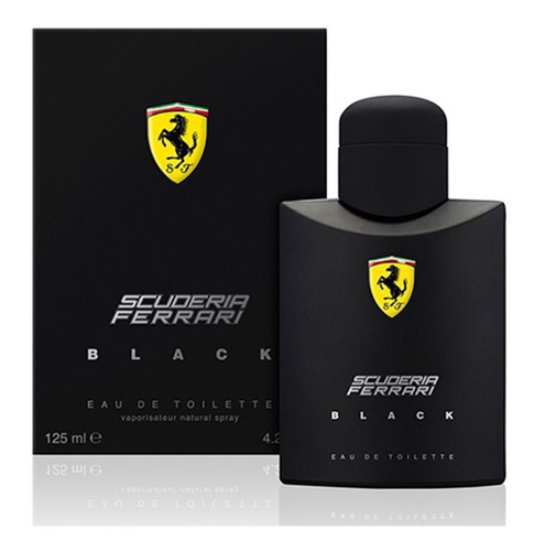 Imagem 1 de 2 de Perfume Ferrari Black 125ml 100% Original E Lacrado