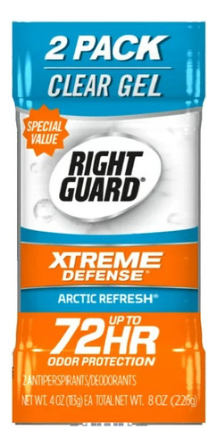 Right Guard Xtreme Desodorante Gel Antitranspirante 2pack 