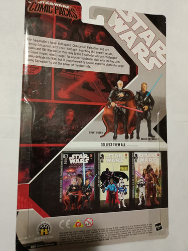 Count Dooku & Anakin Skywalker Star Wars Pack Dark Horse (Usado)