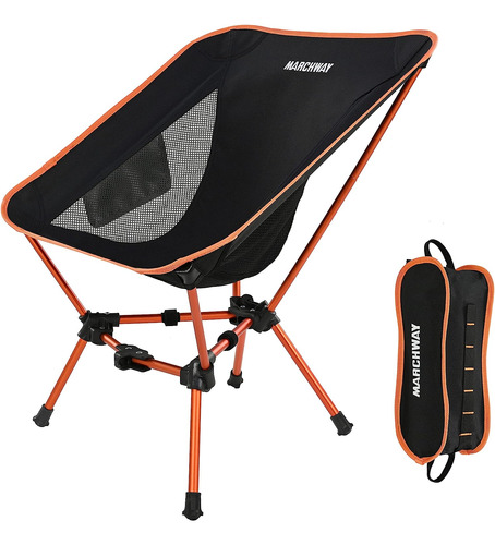 Silla De Camping Plegable Ligera, Estable, Compacta Cam...