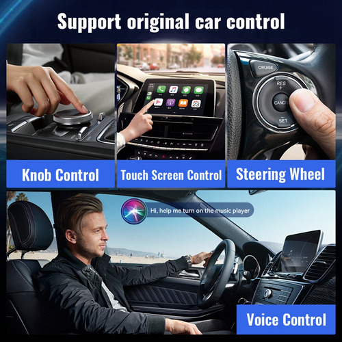Carplay Inalámbrico Android14 O Android Auto Smart Box De 4