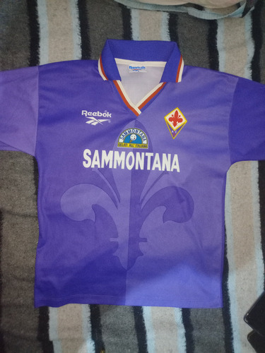 Camiseta Fiorentina Reebok 1995/1996 Batistuta (Usado)