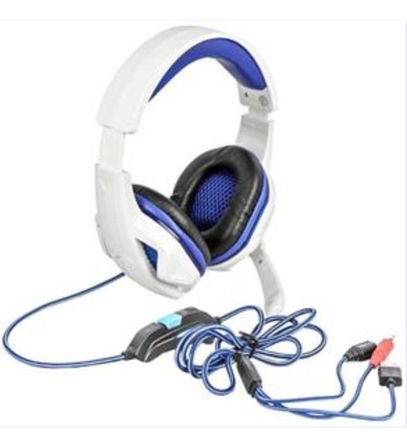 Fone Ouvido Headset Gamer Kp 396 Knup - Branco