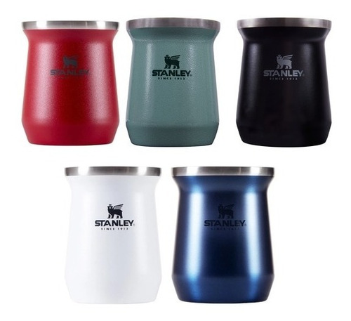Imagen 2 de 5 de Kit Termo 1lt + Mate Stanley Original Varios Colores