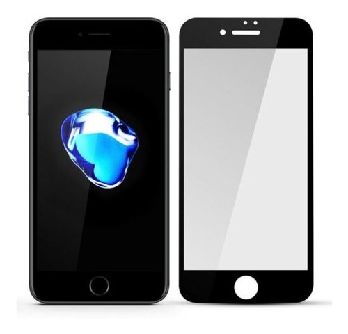 Vidrio Templado Full Cover Glue Compatible Con iPhone 7