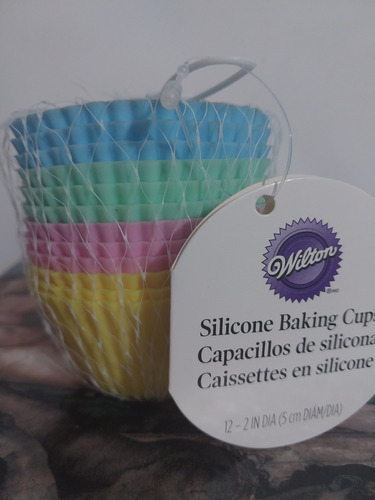 Capacillos De Silicona Wilton Originales 12 Unidades 