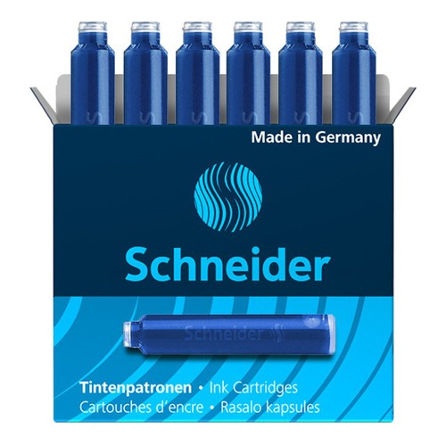 Cartuchos De Tinta Universal Schneider Germany X 6 Unidades