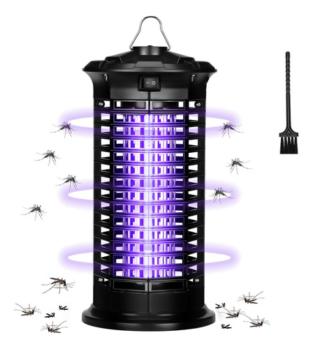 Lampara Repelente Eléctrica Mata Mosquitos Mosca 15w