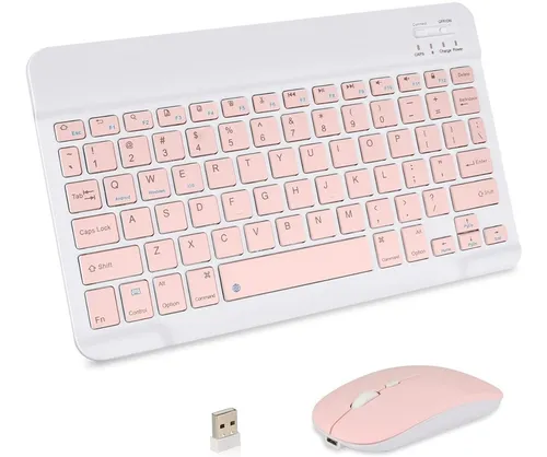 comprar Teclado Bluetooth + Mouse Para Amazon Fire Hd8 Hd10