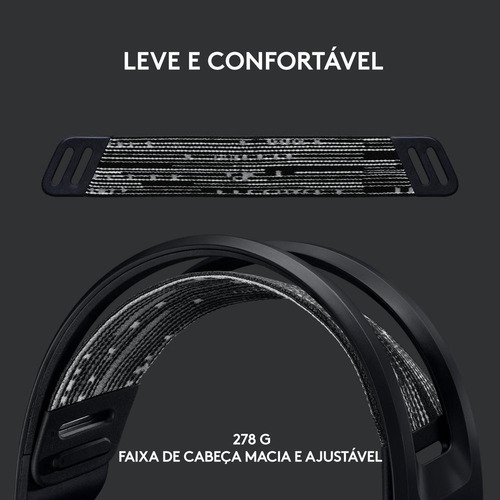 Fone De Ouvido Logitech G733 Preto