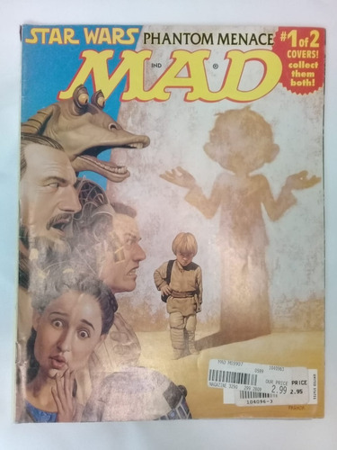 Revista Mad Magazine #383 Julio De 1999 Sw Phantom Menace