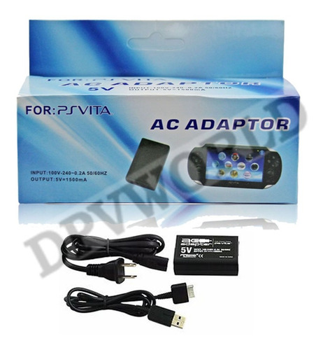 Imagen 3 de 6 de Cargador Ps Vita 1000 2000 Completo Genérico Compatible