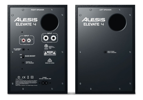 Imagen 2 de 3 de Alesis Elevate 4 (par) - Monitores De Estudio