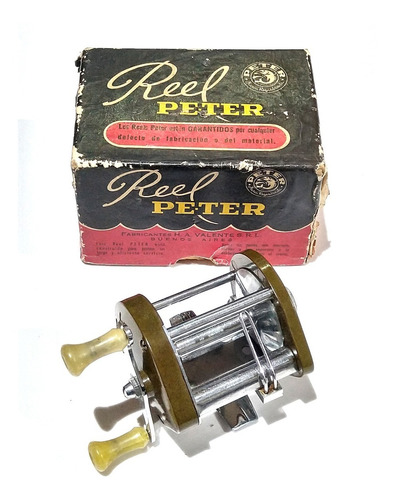 Reel Peter Truchero. Nuevo. En Caja Original