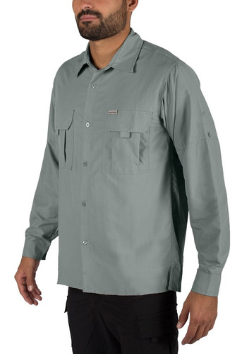 Camisa De Hombre Botsuana M/l Montagne Ahora 12 Y Ahora 18