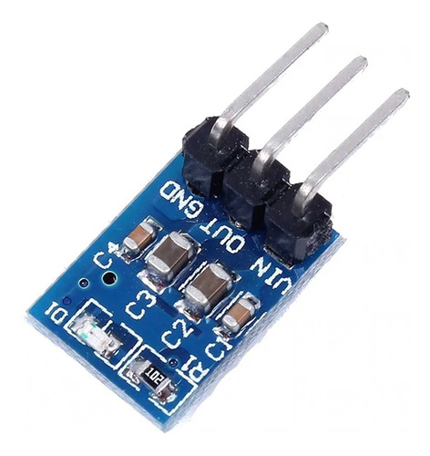 3x Modulos Regulador Tensão Ams1117 3.3v P/ Esp8266 Arduino