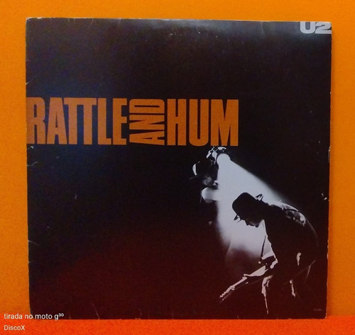 U2 Rattle And Hum - Lp Disco De Vinil Duplo Com Encarte