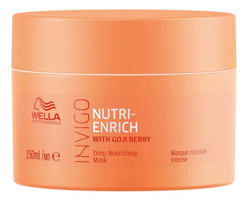 Máscara Wella Nutri Enrich 150 Ml Nutrición Profunda