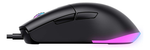Mouse Gamer Havit Ms1038 8000 Dpi 7 Botões Rgb Preto Preto