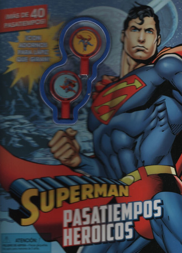 Libro Superman pasatiempos heroicos