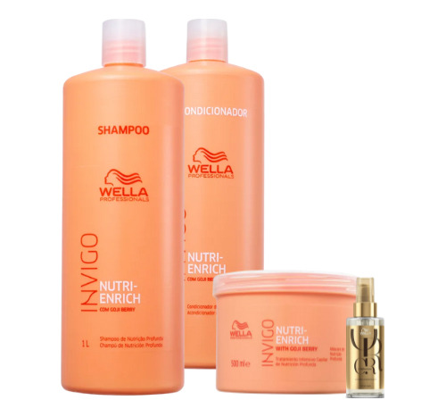 Kit Wella Nutri Enrich Reflections (4 Produtos)