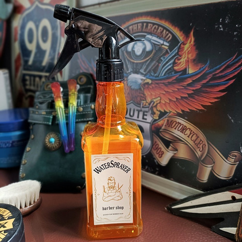 Rociador De Agua Difusor Spray Barberia Peluqueria 500/600ml