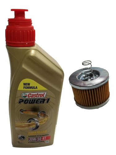 Kit Filtro Y Aceite Yamaha Fzn O Fz 2.0 Salfrachile