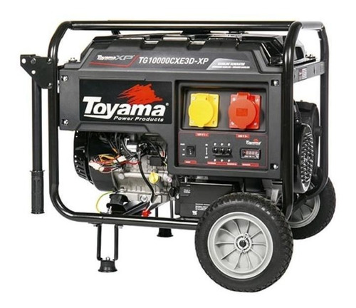 Gerador Gasolina 11.25kva Avr Trifas Tg10000cxe3d-xp Toyama
