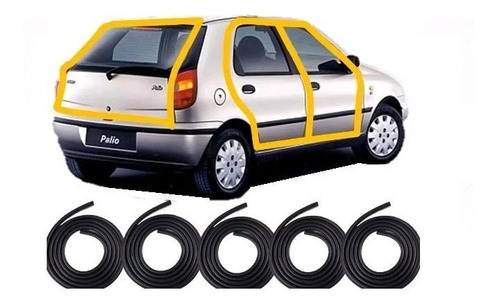 Burlete Puerta Y Baul Fiat Palio ( 5 Unidades )