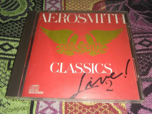 Aerosmith-classics Live 2 (cd)1987 Usa