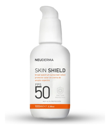 Protector Solar Fps 50 Neuderma Skin Shield 100ml | Crema