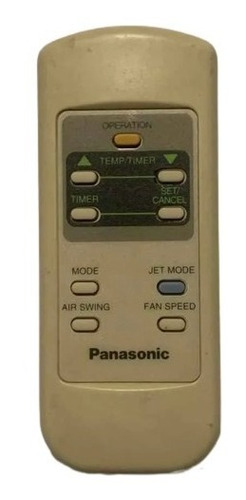 Control Remoto Aire Panasonic A75c2030 671190018a Original