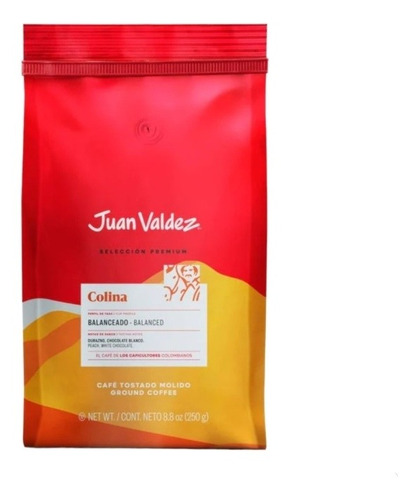 Café Juan Valdez Colina Selección Premium De 250g