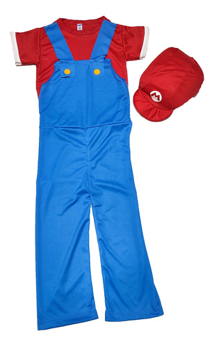 Disfraz Cosplay Infantil Mario Bros