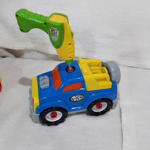 Carrinho Fisher Price Animais Shake N Go - Carro Build Play (Usado)