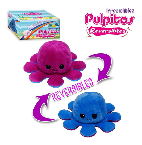 Incluye Caja. Azul Rosado Pulpito Reversible Incluye Caja. Azul Rosado Pulpito Reversible