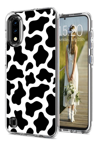 Funda Para Galaxy A01 Diseno De Vaca