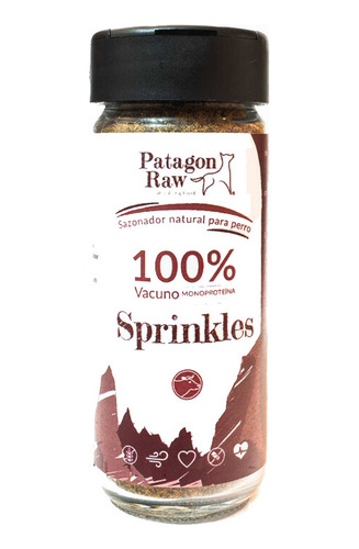 Patagon Raw Sprinkles Vacuno 60 G  - Bigos