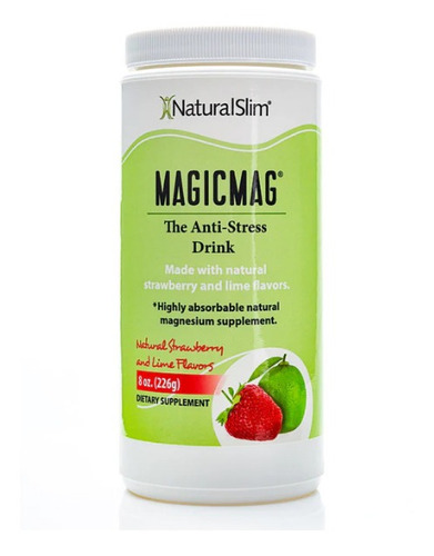 Magicmac Citrato De Magnesio 226gr Natural Slim Frank Suarez