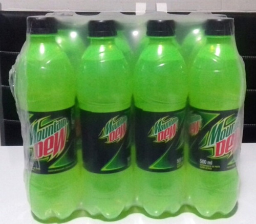 Refri. Mountain Dew Com 12 Unidades De 500ml