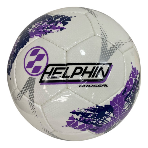 Pelota Futsal/papi Helphin Crossal N°4 Blanco/violeta