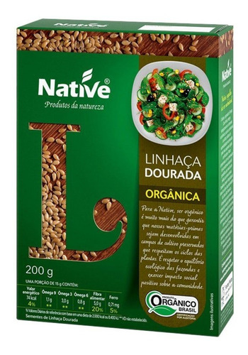 Linhaça Dourada Orgânica Native 200g