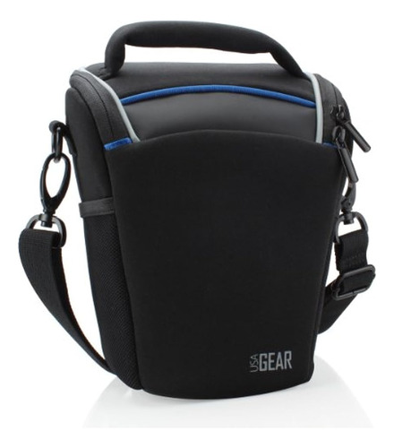 Estuche Para Cámara Usa Gear Slr (negro) Con Accesibilidad D