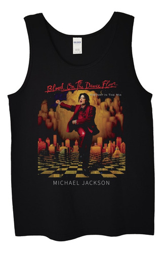 Polera Musculosa Michael Jackson Blood On Th Pop Abominatron