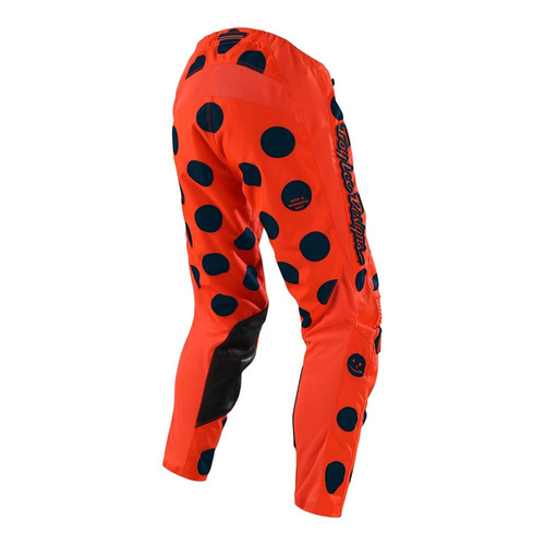 Pantalon Motocross Troy Lee Gp Air Polka Dot Naranja/azul