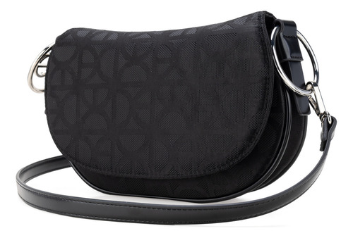 Bolsa Lady Bag Cloe Aslangi Chico Color Negro