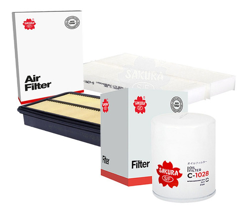 Kit Filtros Aceite Aire Cabina Acura Rl 3.5l V6 2006