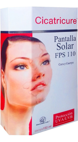 Cicatricure Pantalla Solar Fps110 Con 150 Gr