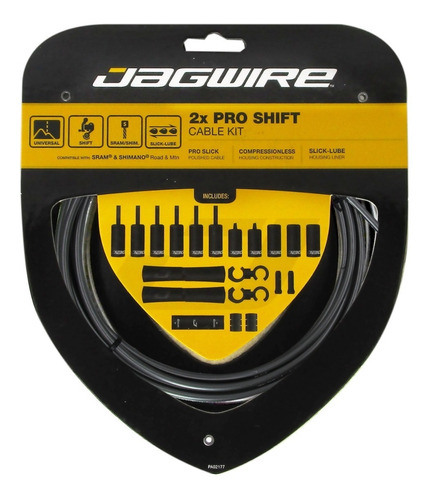 Kit De Cableado Para Mando Sram Shimano 2x Pro Shift Jagwire